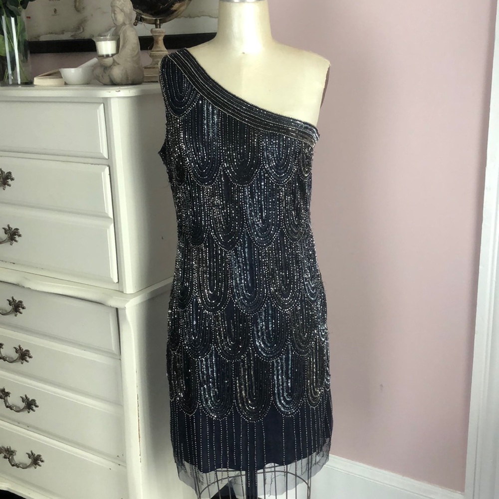 Pisarro Nights beaded dress